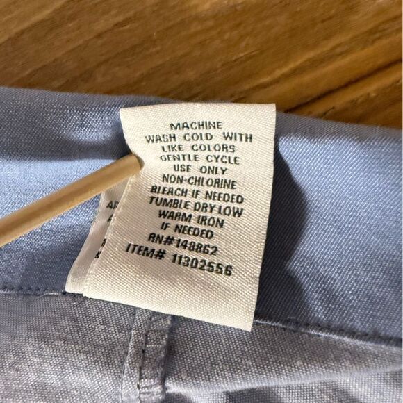 Betty and Veronica Light Blue Button-Up Romper size 28 - Picture 9 of 9